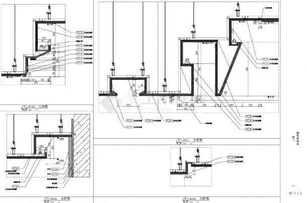 室内05-2 三层 天花-地面-墙身节点CAD图.dwg-图一