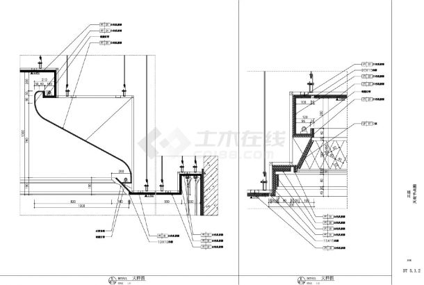 室内05-2 三层 天花-地面-墙身节点CAD图.dwg-图二