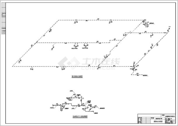 某室内消火栓系统及气体灭火CAD设计大样系统-图一
