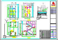 某地二层商铺钢结构夹层和钢楼梯图纸施工图纸-图一