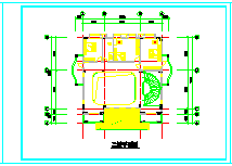 某地两层混凝土框架结构别墅建筑设计方案图纸-图一