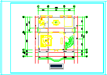 某地两层混凝土框架结构别墅建筑设计方案图纸-图二