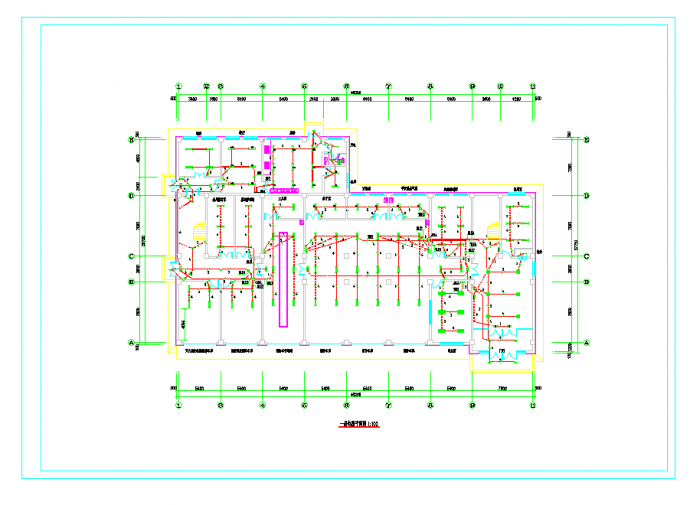 某地多层消防站电气设计强弱电全套CAD图纸_图1