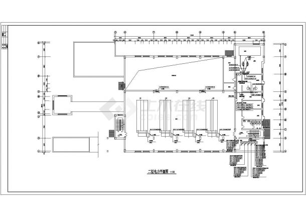 某高校大型CAD设计详细锅炉房-图二