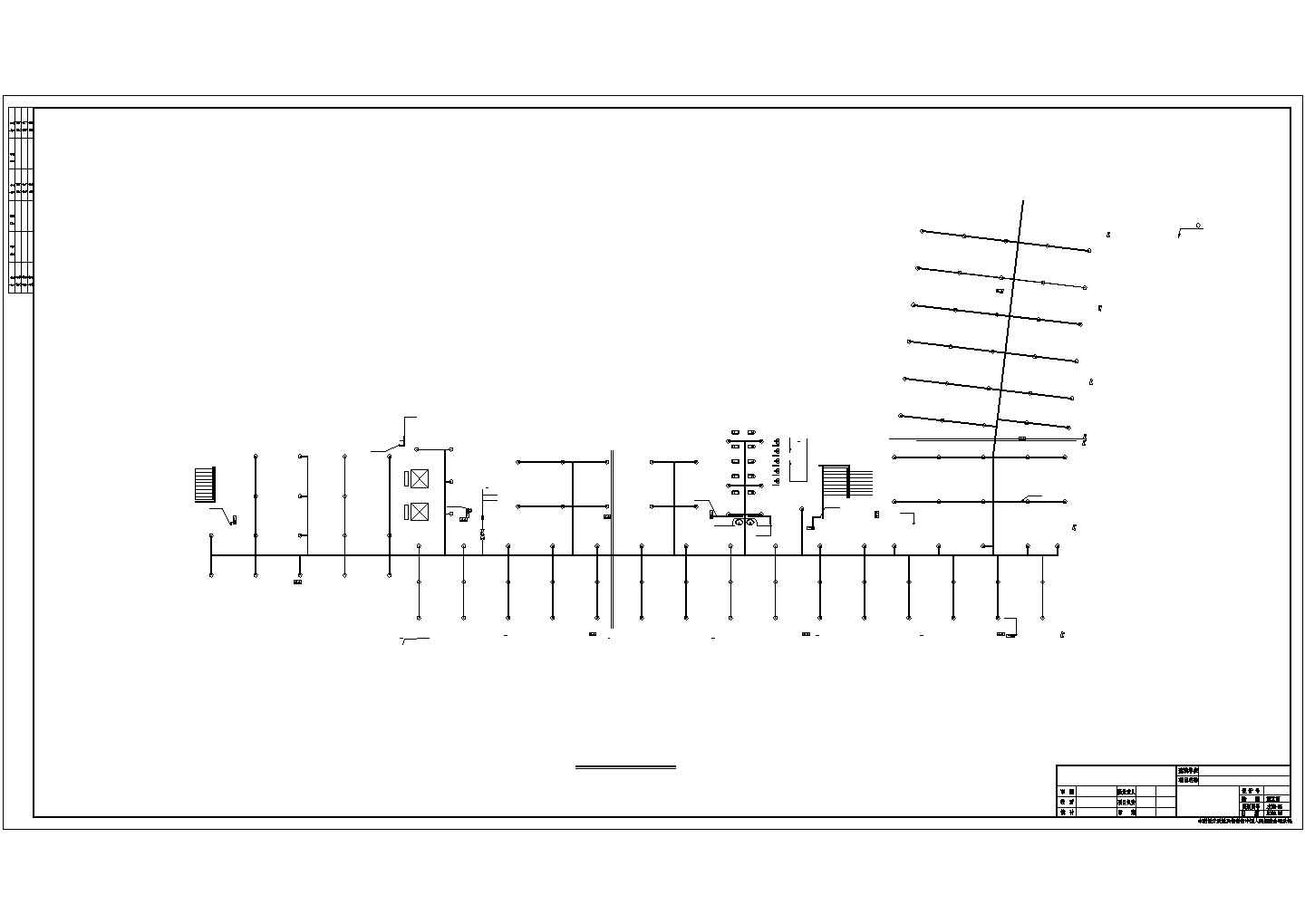 扬州市某创业园1.4万平米13层框剪结构办公楼给排水设计CAD图纸