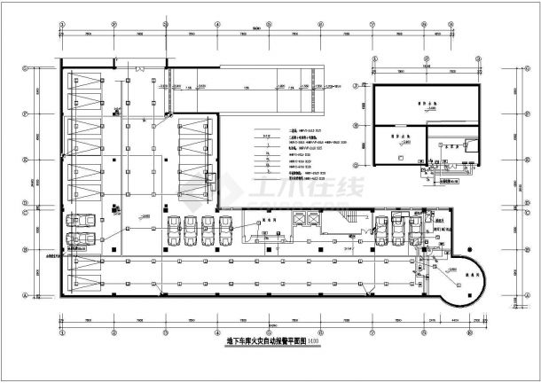 某办公楼电气CAD完整大样设计方案-图一