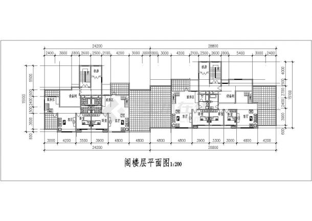 住宅设计_某地区十一层住宅设计CAD图-图一