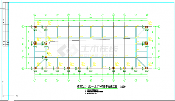 某地邹城市宏瑞商务中心水暖电设计结构设计全套施工含VRV空调系统图纸-图二