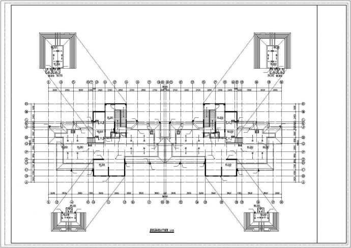 滁州市某居住区28层剪力墙结构公寓住宅楼全套给排水设计CAD图纸_图1