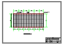某三角形屋架钢结构大棚建筑设计cad施工图纸（含结构设计）-图二