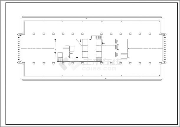 济宁市某23层剪力墙结构公寓住宅楼给排水设计CAD图纸-图二