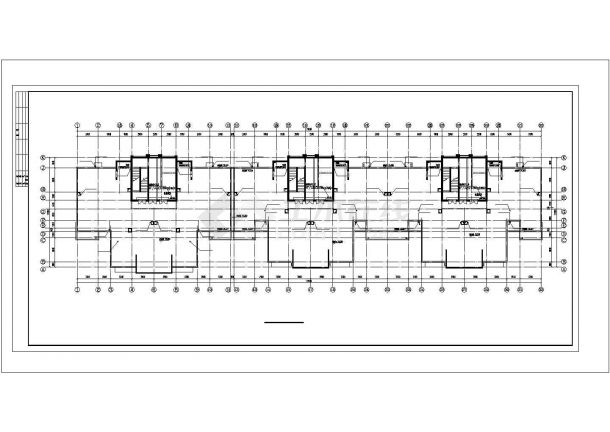 宿迁市瑾润苑小区28层住宅楼全套给排水暖通设计CAD图纸-图一