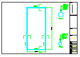 某地区钢膜结构车棚建筑设计cad施工图纸（6米宽，12米长，张拉膜结构施工）_图1