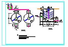 某城镇排水工程设计污水处理厂施工图（SBR工艺）-图一