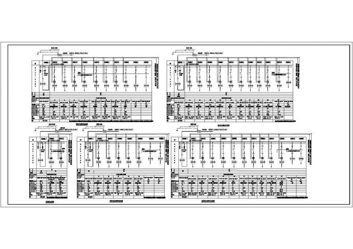 张家口大型商住楼电气施工图CAD图纸2_图1
