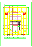 某祠堂装修cad施工设计图纸-图二