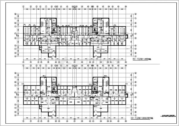常州市某小区1.7万平米18层框架结构住宅楼全套给排水设计CAD图纸-图一