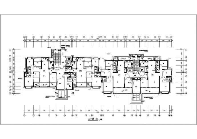 莆田市阑丽花园小区22层框剪住宅楼全套给排水设计CAD图纸_图1