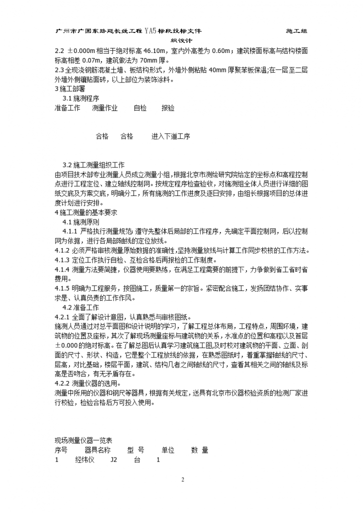 北京西二旗某建筑工程施工组织方案-图二