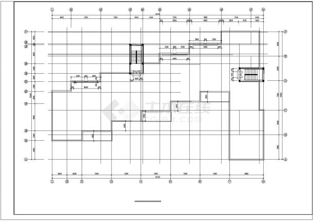 某地四建幼儿园建筑施工CAD图纸-图一