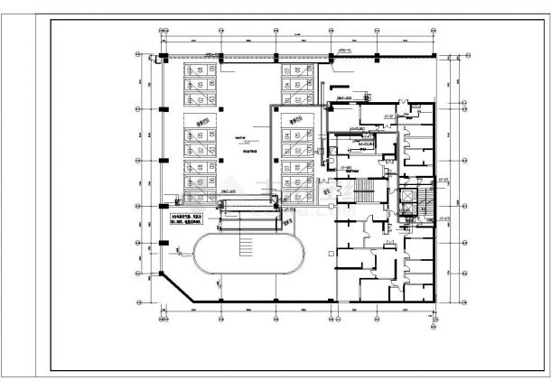 张家口大型商住楼电气施工图CAD图纸9-图一