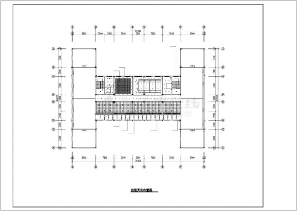 某医疗机构建筑工装设计施工方案CAD图纸-图一