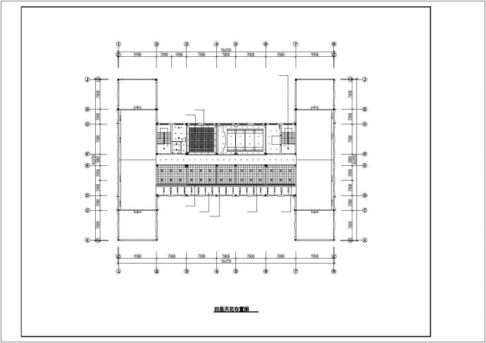 某医疗机构建筑工装设计施工方案CAD图纸_图1