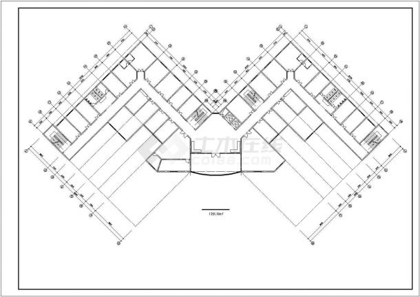 某大型县区医疗机构建筑设计施工方案CAD图纸-图二