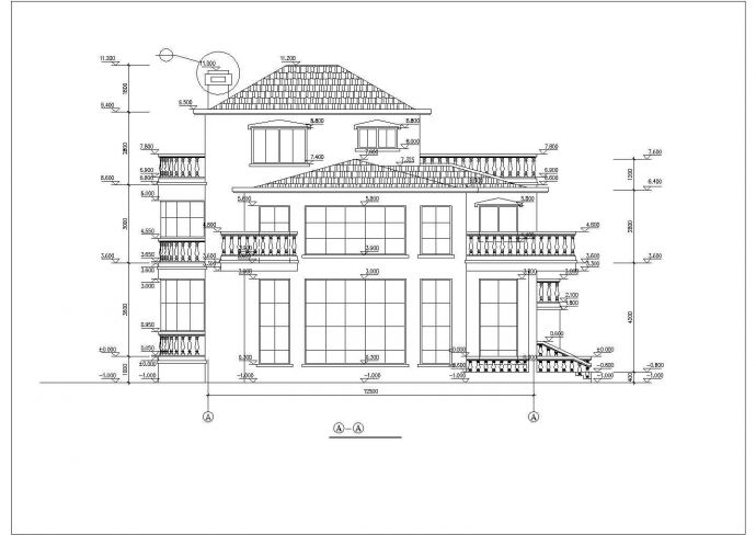 某小区豪宅设计方案CAD图纸_图1
