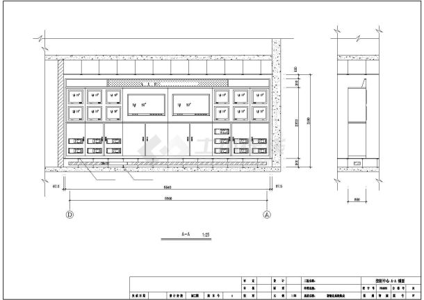 杭州市西湖区某高层金融大厦内部弱电系统全套设计CAD图纸-图二