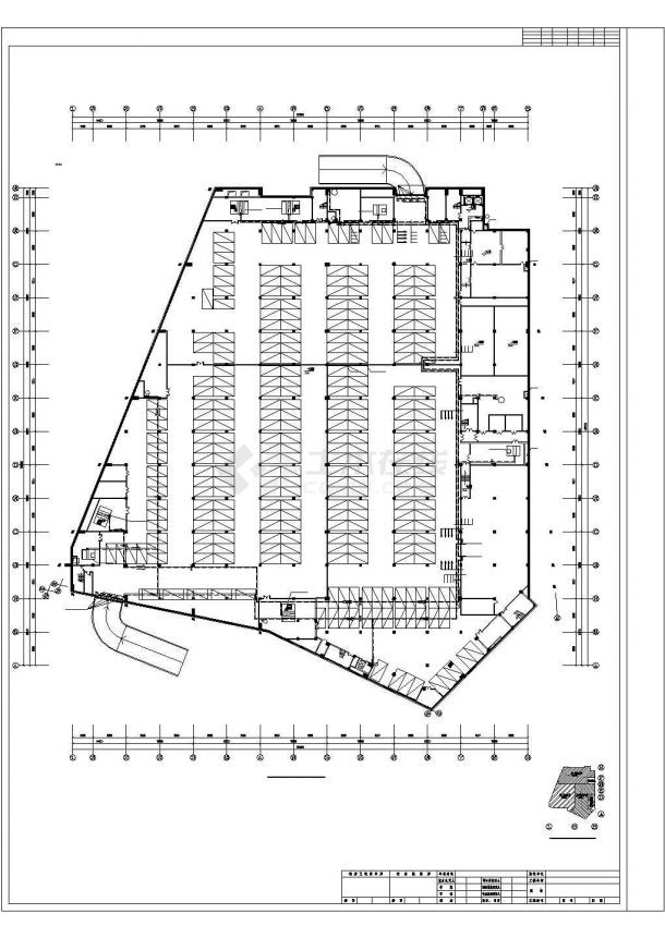 牡丹江某高档会展中心采暖空调施工设计图纸（含设计说明）-图一