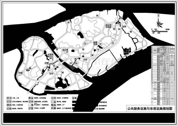 长洲岛控制性详细规划图20-图一