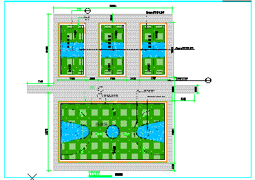 羽毛球场及篮球场设计CAD施工大样图纸-图二