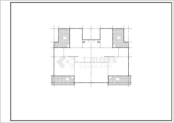 平陆馨夏花园单体别墅设计cad建筑方案图（甲级院设计）-图一