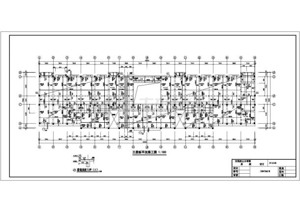 【4层】3611.42平米带构架层办公楼毕业设计（含计算书，建筑、结构图）-图一