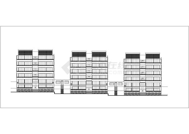 深圳云深处别墅区建筑方案CAD设计图-图二