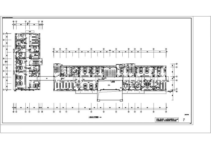 整理5套5层办公楼电气施工CAD图纸_图1