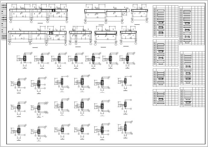 框架结构混多层住宅楼cad施工建筑全套图纸_图1