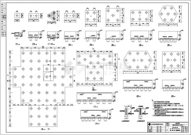 某18层框剪结构高层住宅楼全套cad施工工程设计图-图一