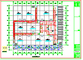  A complete set of electrical design CAD construction drawings of a cold storage (marked with details) - Figure 1