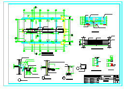 某养猪场建筑施工设计CAD方案图（共9张）_图1