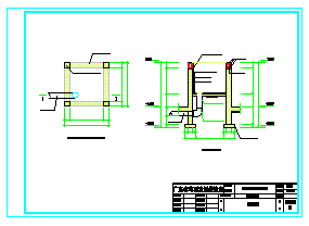 某养猪场建筑施工设计CAD方案图（共9张）-图二