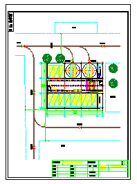 全自动机械立体停车库cad设计方案施工图纸-图二