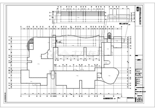 南京市建邺区某大学社区3层小型幼儿园全套暖通设计CAD图纸-图二