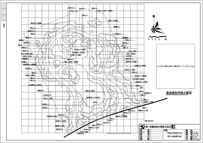 深圳国际园林花卉博览会景观设计全套施工cad图（0405北京园林院）_图1