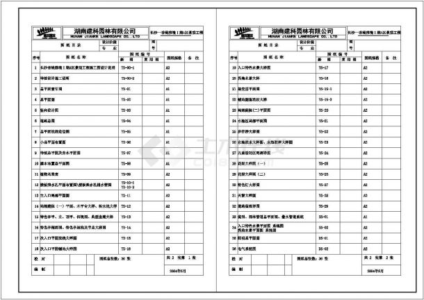 长沙香堤雅境一期景观设计施工图(含楼板泄水孔平面布置图\楼板泄水孔排水管图)-图一