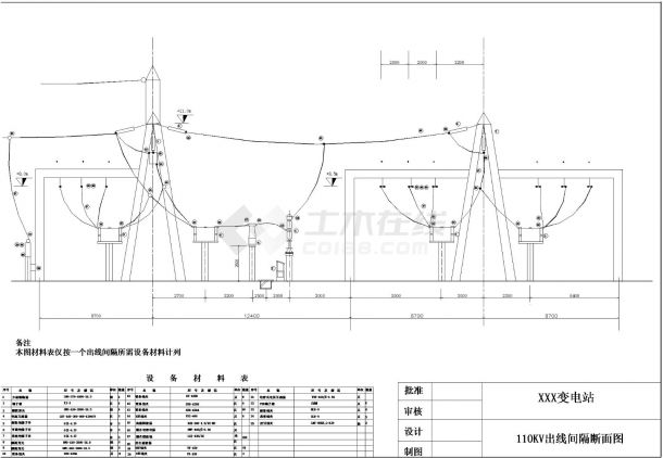 某220kV变电站建筑施工设计图-图二
