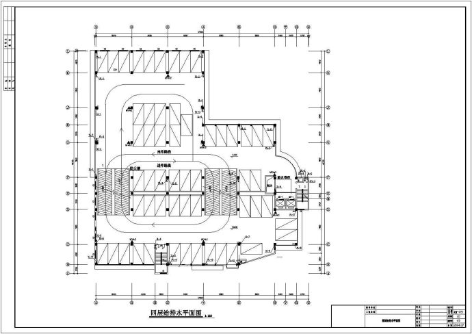 某地七层停车库给排水和消防设计施工图_图1