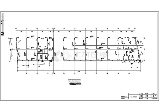 【4层】5047.749平方米四层框架办公楼招标文件、清单、CAD图纸22张-图一