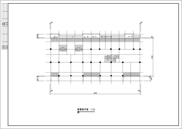 【5层】全套住宅楼设计（2546平，含计算书，建筑图，结构图）.dwg_图1